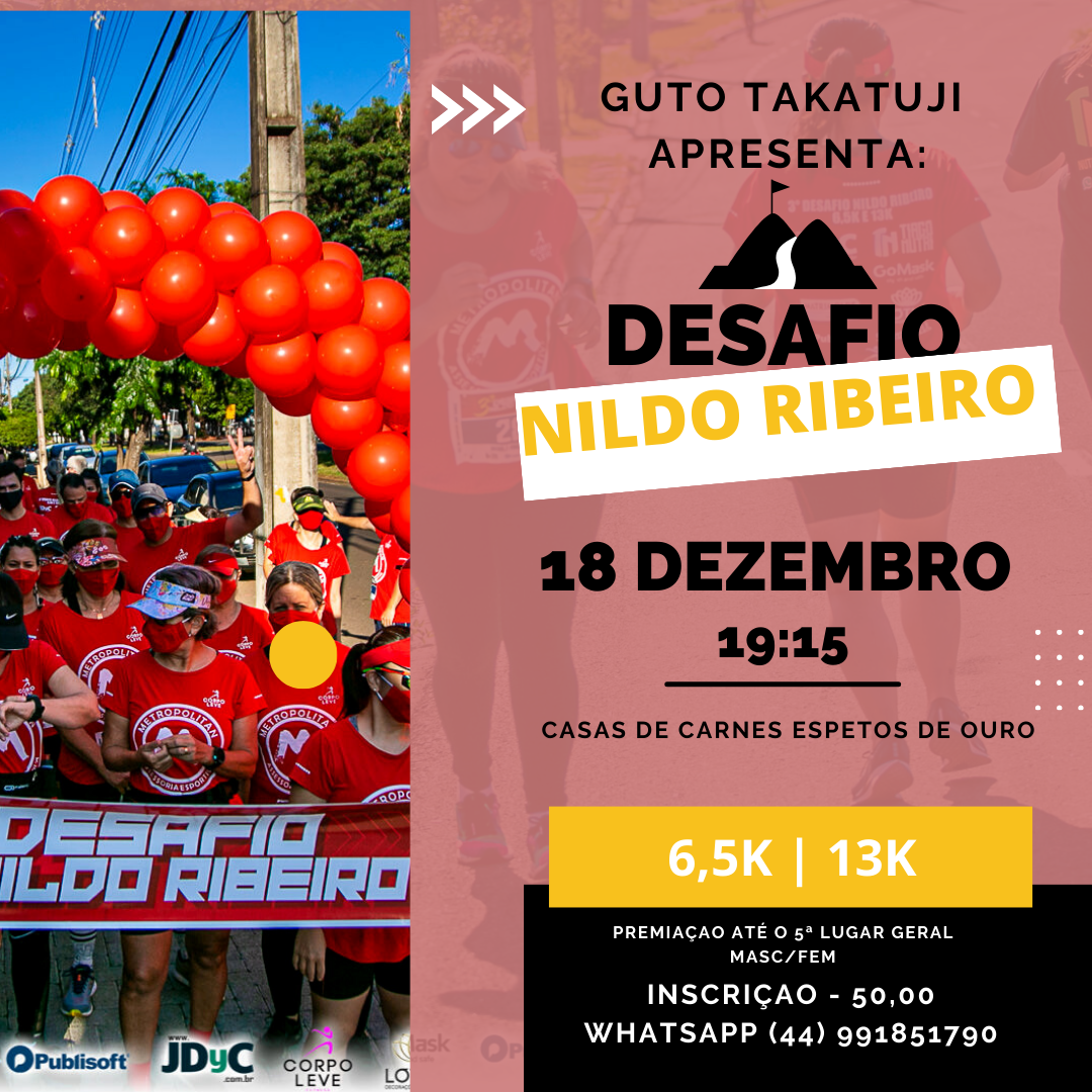 6° Desafio Nildo Ribeiro 2023